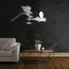 Eagle Preying Fish Lakehouse Metal Sign, Gift For Dad