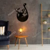 Deer And Duck Hunting Metal Wall Art, Fishing Hook Artwork