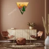 Wild Scene At Night Metal Wall Art, Nature Laser Cut Living Room Decoration