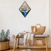 Mountainous Scene Metal Wall Art For Living Room, Housewarming Gift For Dad