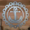 Custom Anchor Metal Sign, Cut Metal Sign, Metal Wall Art, Metal House Sign