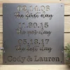 What A Difference A Day Makes, Cut Metal Sign, Metal Wall Art, Metal House Sign