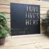 Personalized Quote Sign, Cut Metal Sign, Metal Wall Art, Metal House Sign