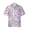 Doctor Clinic Hawaiian T-shirt, Nurse Day Aloha Shirts, Aloha Shirt For Mens, Womens