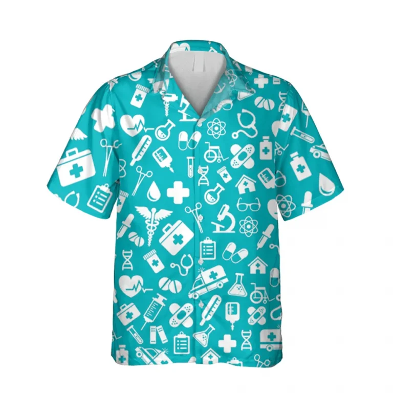 Doctor, Nurse Tools Vectors Hawaii T-shirt, Fnp Beach Men Clothing, Aloha Shirt For Mens, Womens