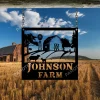 Personalized Sheep Barn Large Metal Farm Sign