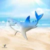 Blue Shark Metal Wall Decor, Shark Hawaiian Artwork