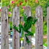 Green Frog Metal Garden Decor, Green Frog Gift For Mom