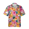 Bakery Pineapple Pink Hawaii Shirt, Summer Shirt, Aloha Shirt For Mens, Womens