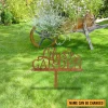 Customized Dragonfly Metal Garden Decoration, Dragonfly Gift For Her