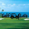 Golf Life Metal Art, Golf Cart Home Decor, Father's Day Gift