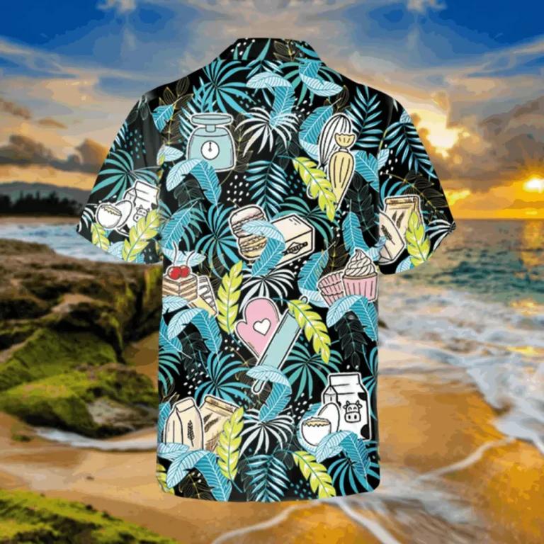 Baker Blue And Black Hawaii Shirt, Reyn Spooner Shirt, Aloha Shirt For Mens, Womens