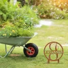 Customized Family Name Rustic Metal Garden Sign, Steel Wedding Gift