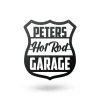 Hot Rod Garage - Metal Sign, Cut Metal Sign, Metal Wall Art, Metal House Sign