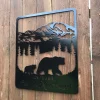 Custom Metal Moutain Sign Art