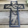 Fishing & Faith Metal Fishing Cross, Fishing Decor, Fishing Decor Cabin, Religious Decor, Metal Cross Wall Art, Gifts For Fisherman