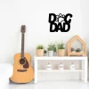 Dog Dag With Dog Paw Graphic Laser Cut Solid Steel Decorative Home Accent Wall Sign Hanging