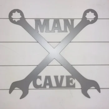 Man Cave Metal Sign, Man Cave Sign, Man Cave Decor, Man Cave Wall Decor, Man Cave