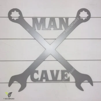 Man Cave Metal Sign, Man Cave Sign, Man Cave Decor, Man Cave Wall Decor, Man Cave