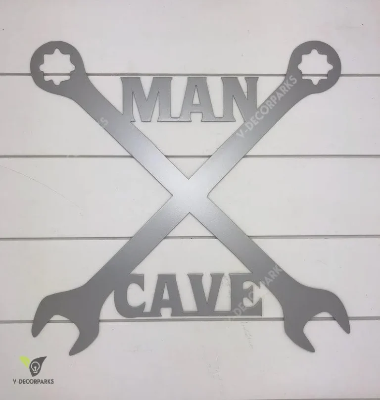 Man Cave Metal Sign, Man Cave Sign, Man Cave Decor, Man Cave Wall Decor, Man Cave