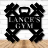 Gym Sign Personalized, Home Gym Sign, Personalized Gym Sign, Crossfit Sign, Metal Sign, Custom Gym Sign, Gym Sign For Him, Personalized Sign