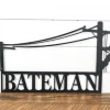 Lineman Last Name Metal Sign, Lineman Gift, Lineman Sign, Personalized Lineman, Christmas Gift, Custom Metal Sign, Door Hanger