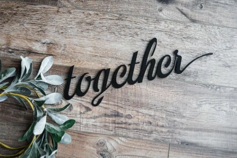 Together Metal Sign, Custom Sign, Wedding Gift, Family Sign, Anniversary Gift