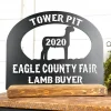 Livestock Lamb Buyer Gift Sign, Personalized Buyers Gift, Youth Livestock Fair Buyer Gift, Show Lamb Gift