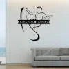 Surfer Sign, Custom Metal Sign, Fun Gift, Home DÃ©cor Sign, Beach DÃ©cor, Front Door Sign, Surfboard, Beach Sign
