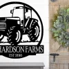 Farm Sign, Farm Metal Sign, Tractor Name Sign, Farm Metal Sign, Farm Tractor Sign