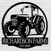 Farm Sign, Farm Metal Sign, Tractor Name Sign, Farm Metal Sign, Farm Tractor Sign