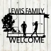Golf Custom Metal Sign, Golf Sign, Bar Sign, 19th Hole, Custom Golf Sign, Man Cave, Home Bar, Game Room Sign, Fathers Day, Golfing, Golfer,