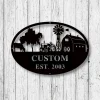 Custom Metal Farm Sign, Metal Farm Sign, Metal Wall Art, Farmhouse Decor, Family Name Sign, Housewarming, Metal Sign For Farmer