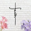 Wall Cross Decor, Metal Faith Cross, Cross Wall Sign, Cross, Faith