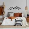 Mountain Range Metal Art DÃ©cor, Wall Art, Mountain Lover Gift