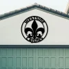 Custom Fleur De Lis Sign, Metal Cajun Sign, Dad Gift, Name, Home Décor, Monogram, Grandpa's Gift, Metal Symbol