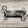 Welcome Sign, Custom Metal Sign, Housewarming Gift, Entryway Sign, Rustic Handmade Made To Order