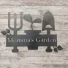 Personalized Garden Sign, Garden Name Sign, Custom Metal Sign, Mother's Day Gift, Birthday Gift For Mom