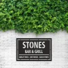 Custom Metal Backyard Bar And Grill Sign, Personalized Grill Restaurant Sign, Metal Wall Art Decor