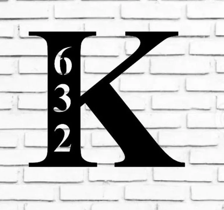 Monogram Address Sign, Lowest Price, Metal Monogram, Gifts, Address Sign, Outdoor Sign Address Plaque Wall Mount Hanging