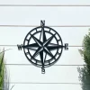 Compass Rose Metal Wall Art, Nautical Compass| Nautical Wall Art, Compass Rose Metal Wall Art, Outdoor Metal Art, Compass Wall Decor