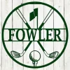 Golf Custom Name Metal Sign, Golf Sign, Bar Sign, 19th Hole, Custom Golf Sign, Man Cave, Home Bar, Game Room Sign, Fathers Day, Golfer