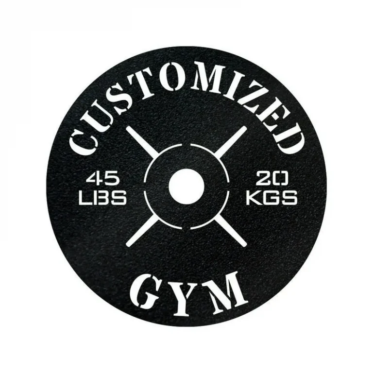 Gym Weight Plate Monogram, Personalized Home Gym Sign, Custom Metal Sign, Home Gym Sign, Cross Fit Sign, Custom Gym Sign, Metal Gym Sign