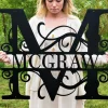 Custom Metal Signs, Monogram Wall Decor, Metal Wall Art, Last Name Sign, Family Name Sign, Personalized Wedding Gift, Custom Metal Art