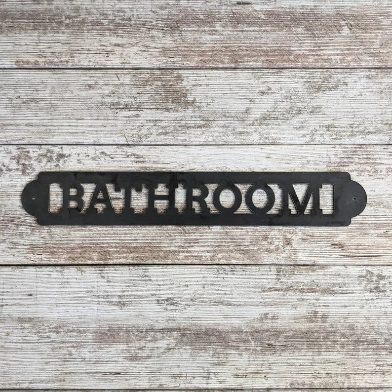 il_794xN.3428757750_rxt0.webp Bathroom Sign, Add A Vintage Touch To Your Laundry Room!