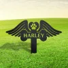 Personalized Dog Memorial Grave Stake, Dog Memorial Sign, Dog Memorial Cross, Pet Sympathy Gift