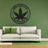 Custom Marijuana Metal Sign, Weed Metal Wall Decor, Cannabis Metal Sign