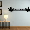 Custom Bud Shop Sign, Weed Sign, Marijuana Leaf Wall Decor, Marijuana Dispensary Sign, Cannabis Wall Art, Stoner Gift