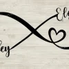 Infinity, Personalize Infinity, Infinity Sign, Infinity Sign Names Personalize, Infinity Love Personalize Sign