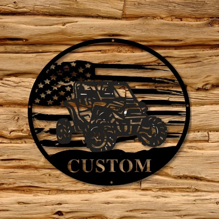 Personalized Atv Sign, Custom Metal Sign, Gift For Dad, Personalized Sign, Metal Sign, Gift For Atv Lover, Atv Gifts